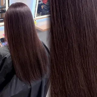 カラー 札幌韓国風艶カラー 🎀𝐒𝐀𝐇𝐎のヘアスタイル
