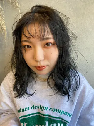 セミロング Haru/THREE …by velvetのヘアスタイル