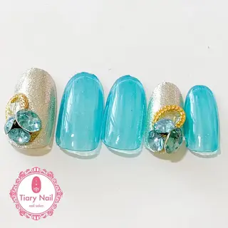 ネイル tiarynail K K🐼のネイルデザイン