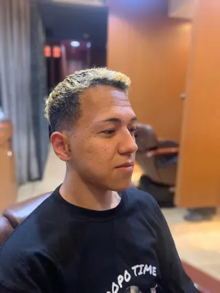 ショート メンズ 杉本 翔希のヘアスタイル