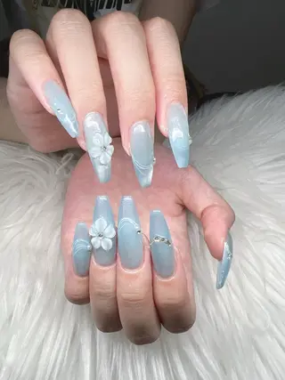 ネイル Lee Nails チップ長さだし専門店のネイルデザイン