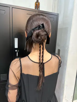 ロング ヘアアレンジ ALLEN hair /まなのヘアスタイル