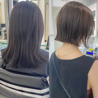 ショート カラー ヘアアレンジ KONOMI スタイリストのヘアスタイル