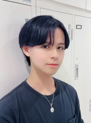 ショート カラー 🎀藤沢ハイトーン ららのヘアスタイル