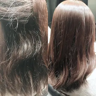 セミロング パーマ 上條 航平のヘアスタイル