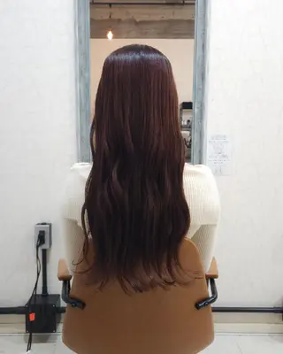 ロング カラー nico ニコ🫧のヘアスタイル