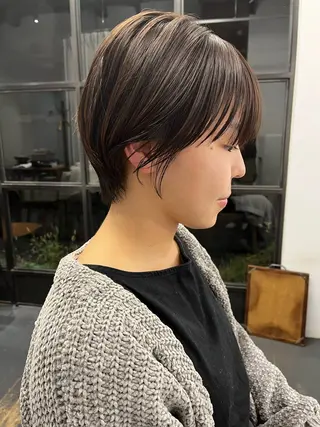 ショート 浪 一平のヘアスタイル