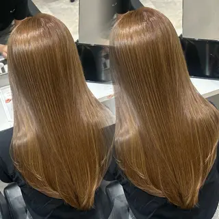 ロング カラー ブリーチなし透明感 カラー🤍ྀིきららのヘアスタイル