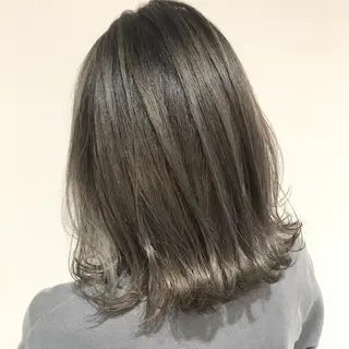 ショート カラー 髪質改善カラー韓国風 レイヤーtudaのヘアスタイル