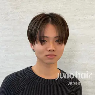 メンズ 韓国式ダウンパーマ 🇰🇷櫻井健のヘアスタイル