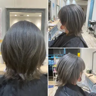 ミディアム カラー メンズカット/パーマ ✂︎ 　山下　貴也のヘアスタイル