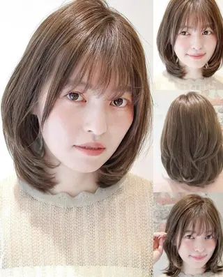 ミディアム 美艶ボブ イシイのヘアスタイル