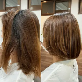 ショート Annon プライベートサロンのヘアスタイル