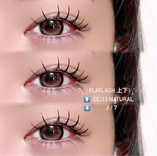 マツエク・マツパ Arika .☘︎ ݁˖のマツエク・マツパデザイン