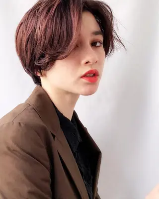 ショート カラー tension 【テンション】のヘアスタイル