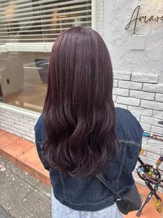 ロング カラー 🌈透明感カラー🌈 🌟吉田祐介🌟のヘアスタイル
