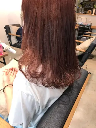 カラー レイヤー/大人ボブ| ワタナベ リョウカのヘアスタイル