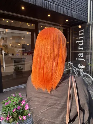 ミディアム カラー yui 練習モデル募集中のヘアスタイル
