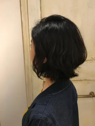ミディアム カラー 韓国スタイル🇰🇷 annaのヘアスタイル