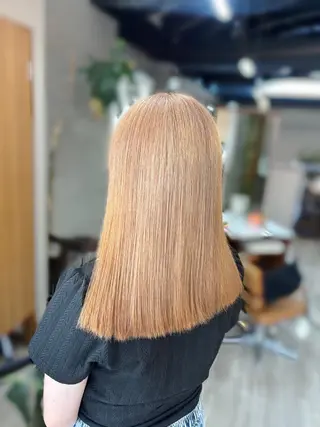 ミディアム arika ninaのヘアスタイル
