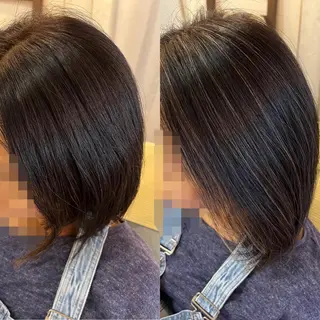 カラー 大野 友梨のヘアスタイル