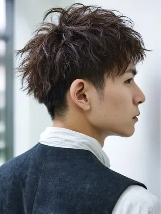メンズ 石井 実可子のヘアスタイル