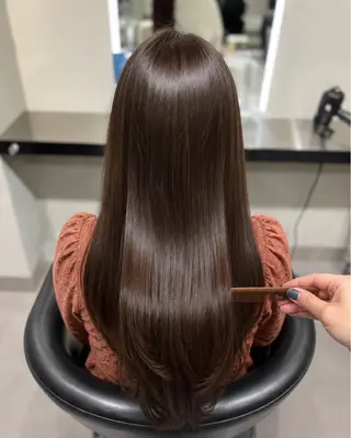 ミディアム カラー 🌈ウルトワ水素 髪質改善naru🌈のヘアスタイル