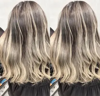 ミディアム hairstudio NOAのヘアスタイル