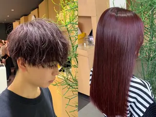 カラー レイヤーカット メンズカット坂本翔のヘアスタイル