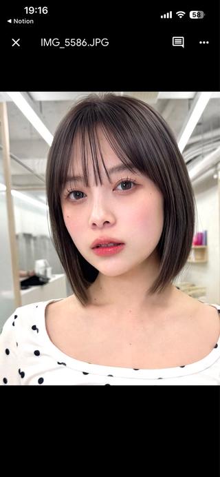 ショート 🫧透明感 × 艶髪カラー🫧このかのヘアスタイル