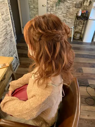 ヘアアレンジ hair make Lucciのヘアスタイル