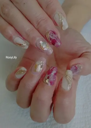 ネイル プライベートサロン Rosy Lilyのネイルデザイン