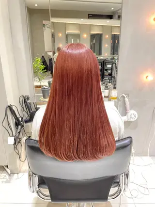 ロング カラー ヘアアレンジ 艶髪/レイヤーカット 🐣misakiのヘアスタイル
