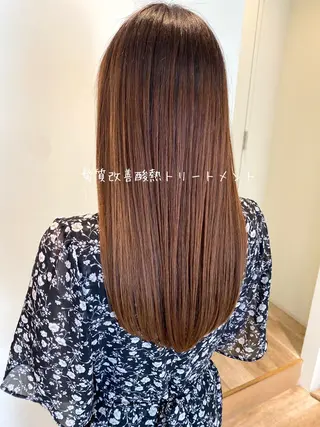 ロング CASANE 大橋康智のヘアスタイル
