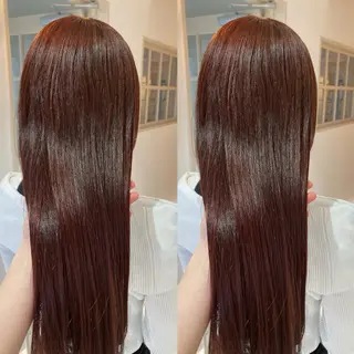 セミロング み うのヘアスタイル