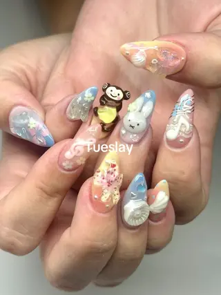 ネイル トップコート/ 下北沢nailのネイルデザイン
