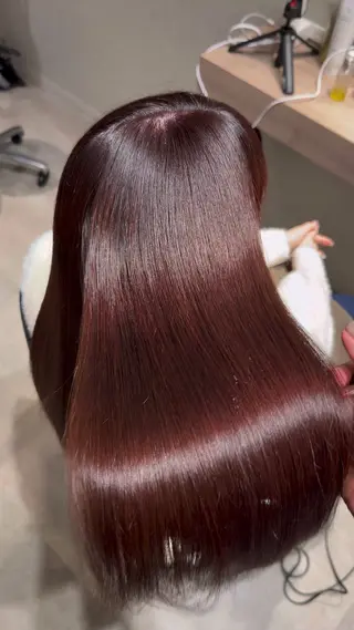 ロング 池袋髪質改善×レイヤ ー専門MATSUのヘアスタイル