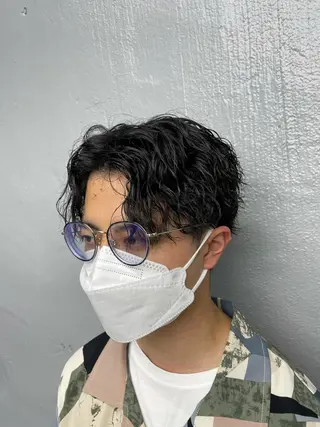 ショート カラー パーマ メンズ 🍃メンズヘア🍃 セヤシュウヘイのヘアスタイル