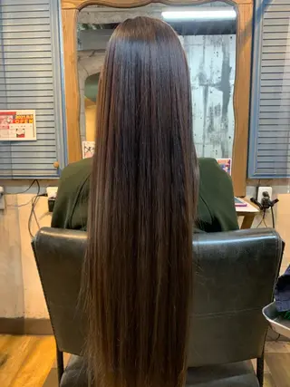 ロング repose日本橋 室町のヘアスタイル