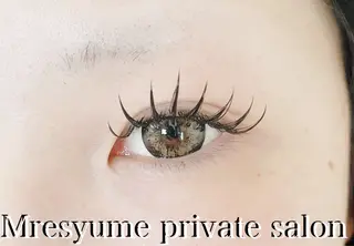 マツエク・マツパ Mresyume MAYUのマツエク・マツパデザイン