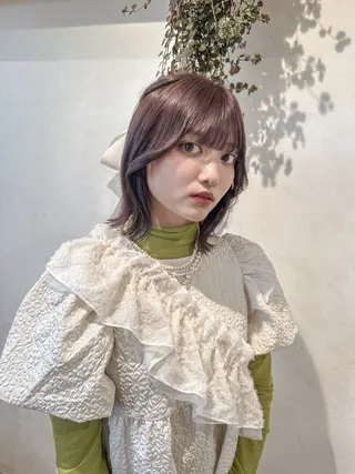 ショート カラー メンズ特化🏹カット パーマ/チヒロ🤍のヘアスタイル