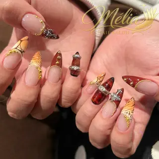 ネイル Melia Nail Nambaのネイルデザイン