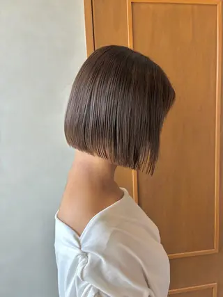 ショート 透明感カラー/大城 かえでのヘアスタイル