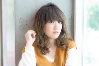 ミディアム カラー 髪質改善🌟 TAKERUのヘアスタイル