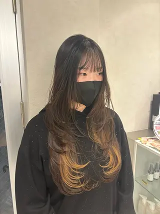 ロング Yuta✂︎ 韓国レイヤー🪽のヘアスタイル
