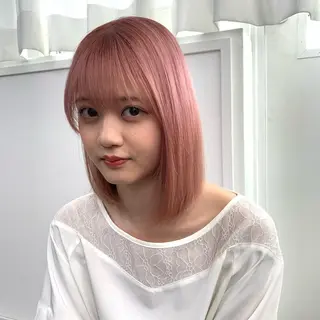 ショート カラー i'll 未空のヘアスタイル