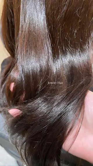 ロング 森 はるかのヘアスタイル