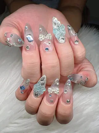 ネイル Lee Nails チップ長さだし専門店のネイルデザイン