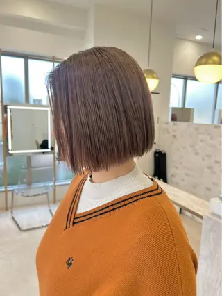 カラー カラー/ブリーチ モデル募集 柴田のヘアスタイル
