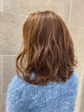 ミディアム 福木 康助のヘアスタイル